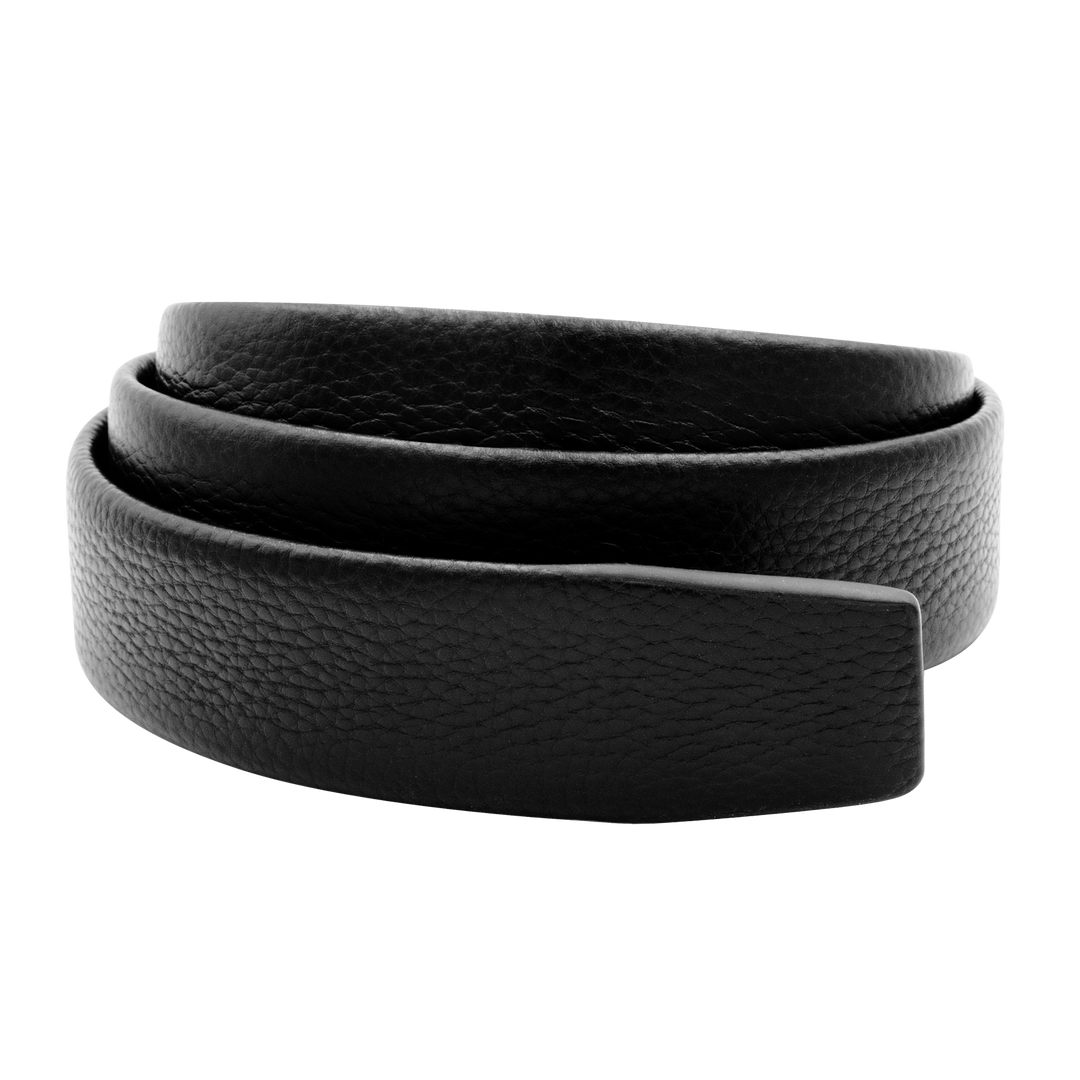 Moroccan Black Leather Belt