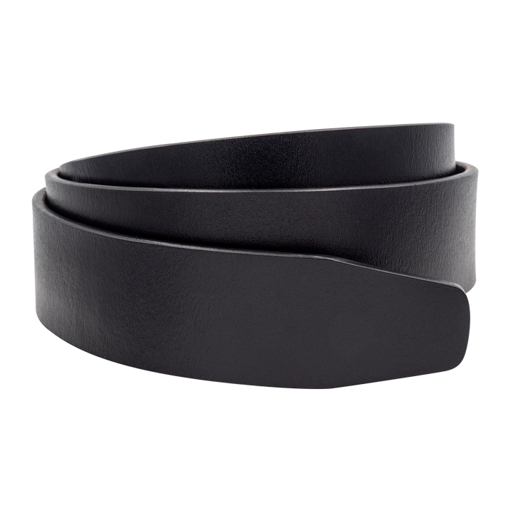 Sunset Black Leather Belt