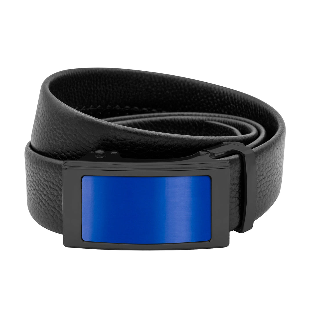 Moroccan Black Leather Belt