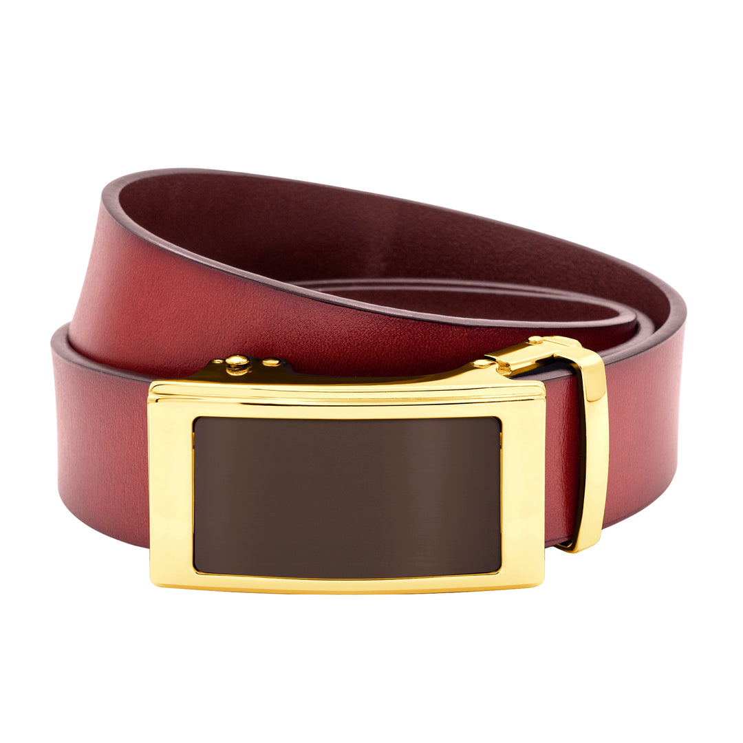 Auburn Harvest Leather Belt