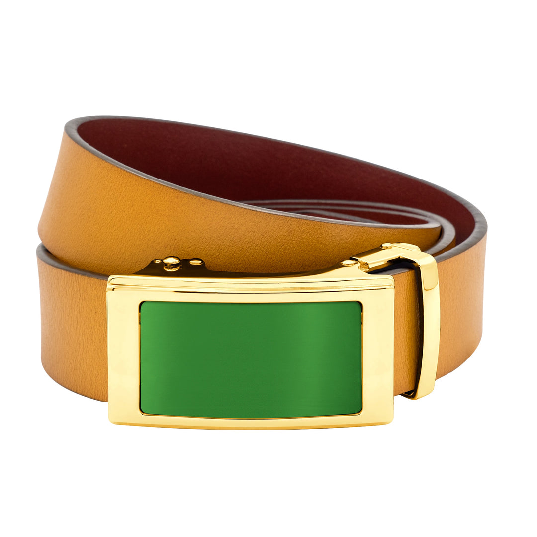 Desert Tan Leather Belt